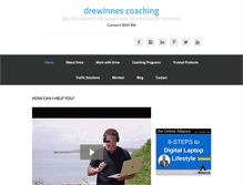 Tablet Screenshot of drewinnes.com